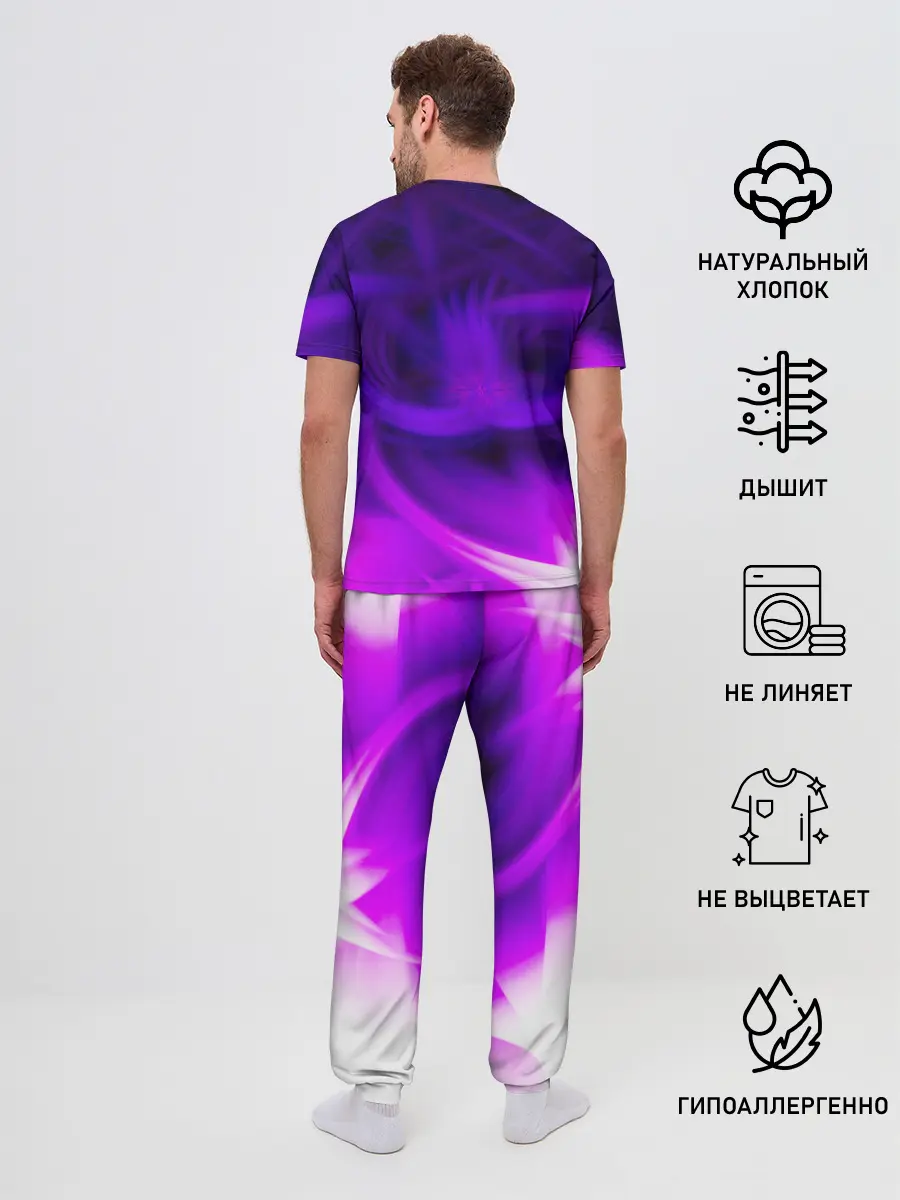 Мужская пижама с брюками / Among The Voids