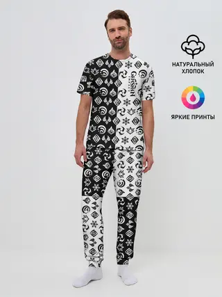 Мужская пижама с брюками / Genshin Impact
