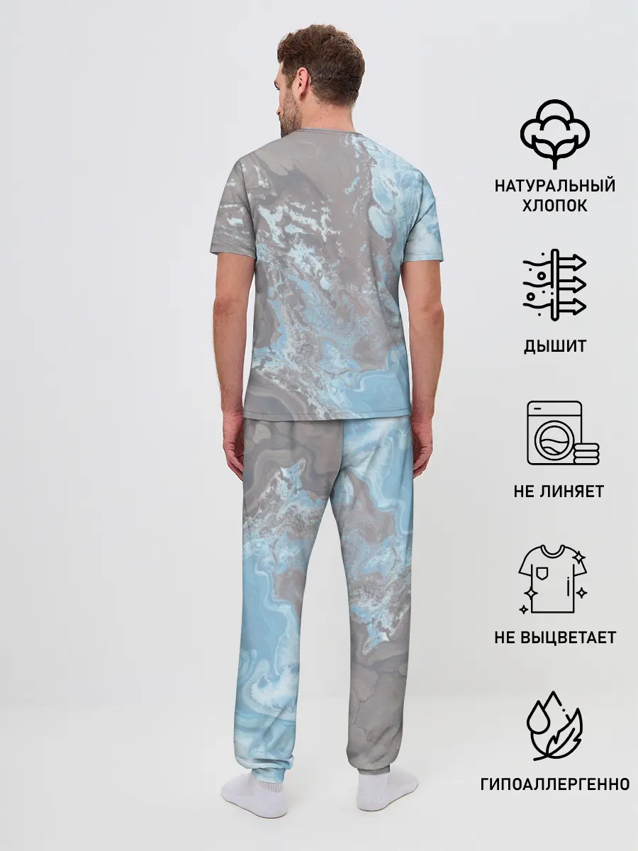 Мужская пижама с брюками / Find me on Tinder | Тиндер