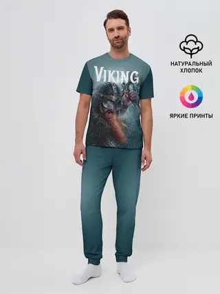 Мужская пижама с брюками / Viking