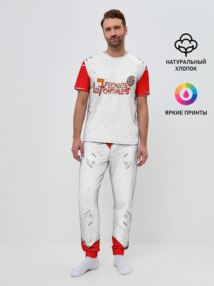 Мужская пижама с брюками / Nanatsu no Taizai lines