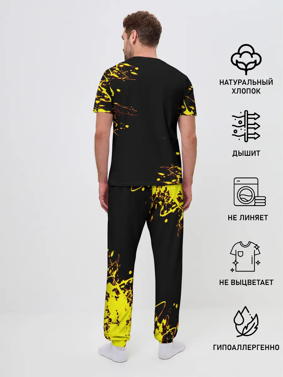 Мужская пижама с брюками / TWENTY ONE PILOTS TOP.