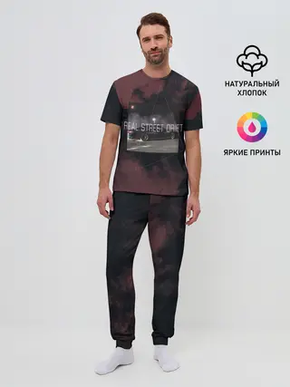 Мужская пижама с брюками / Street Drift | Уличный дрифт