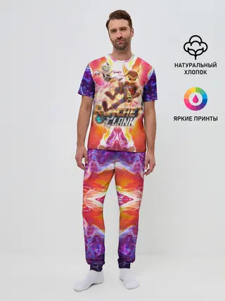 Мужская пижама с брюками / Рэтчет и Кланr игра