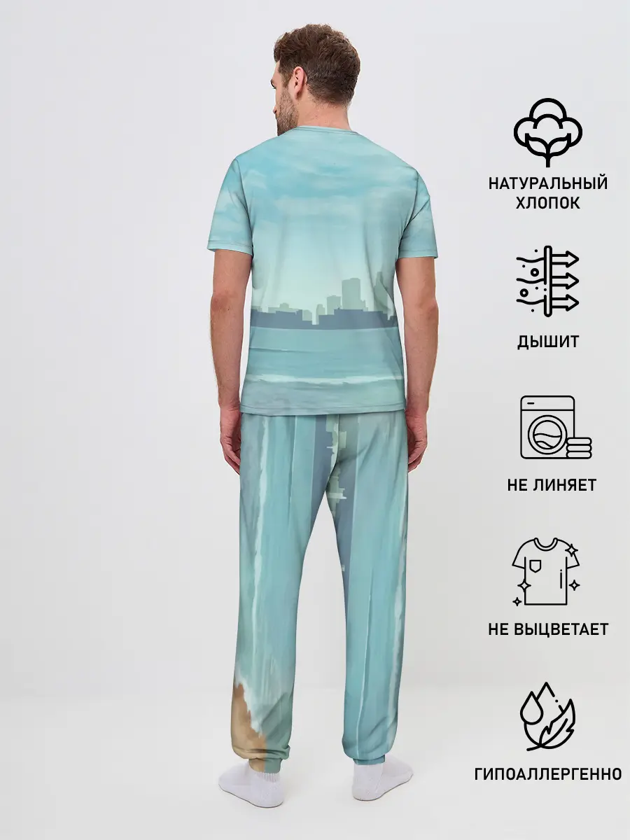 Мужская пижама с брюками / Grand Theft Auto 5 девушка