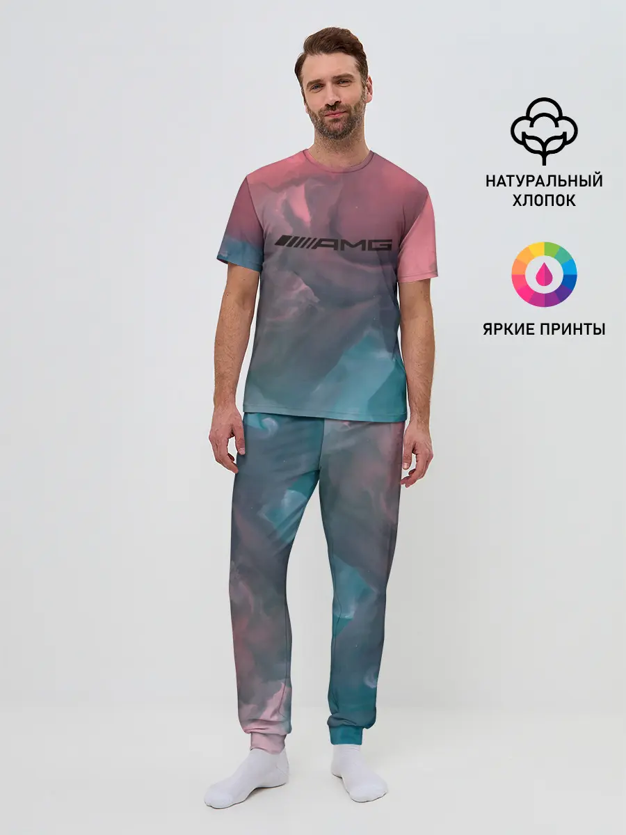 Мужская пижама с брюками / MERCEDES AMG | МЕРСЕДЕС АМГ