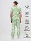 Мужская пижама с брюками / Дева