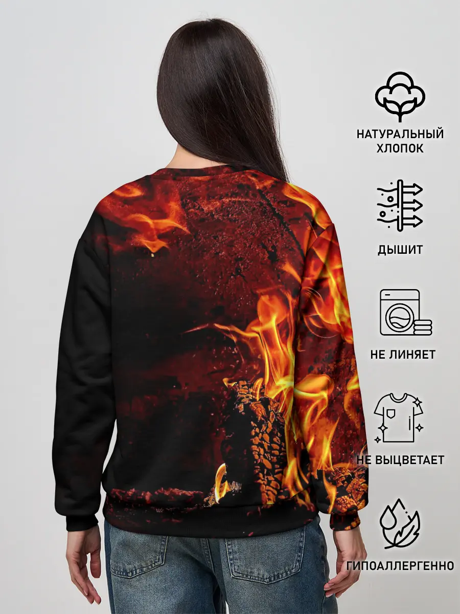 Женский свитшот / Led Zeppelin