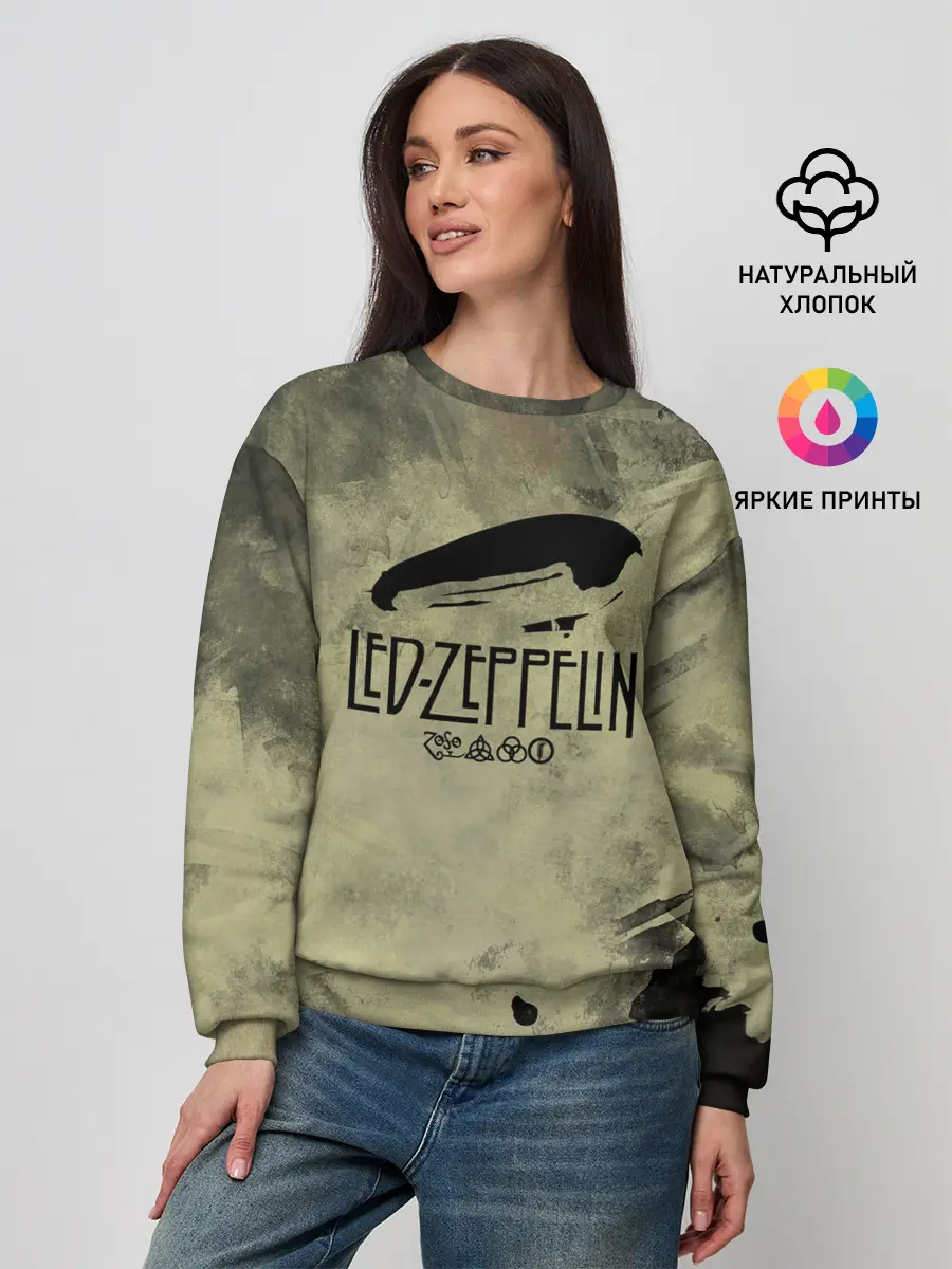 Женский свитшот / Led Zeppelin