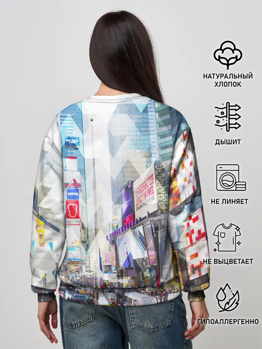 Женский свитшот / New York