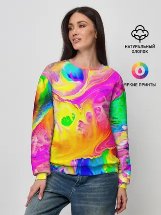 Женский свитшот / КРАСКИ
