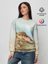 Женский свитшот / Рыба