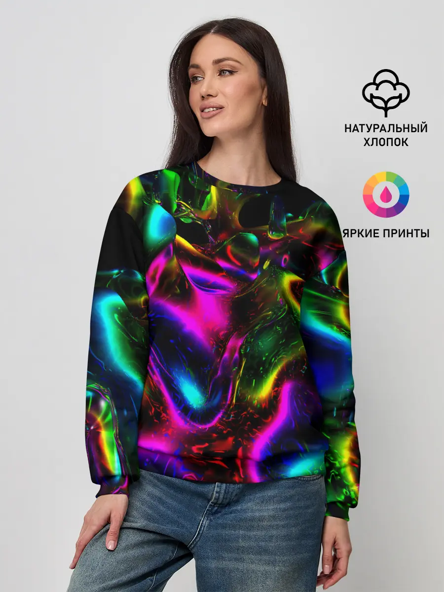 Женский свитшот / В НЕОНЕ