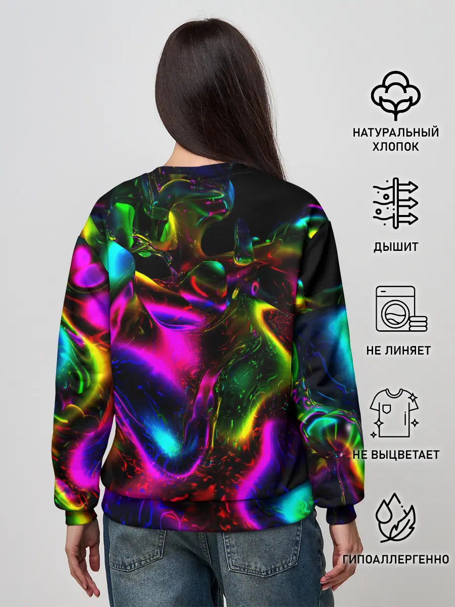 Женский свитшот / В НЕОНЕ