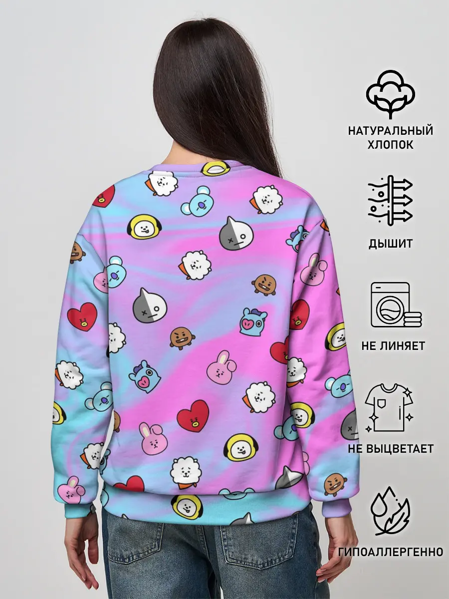 Женский свитшот / BT21