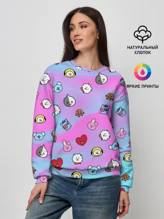 Женский свитшот / BT21