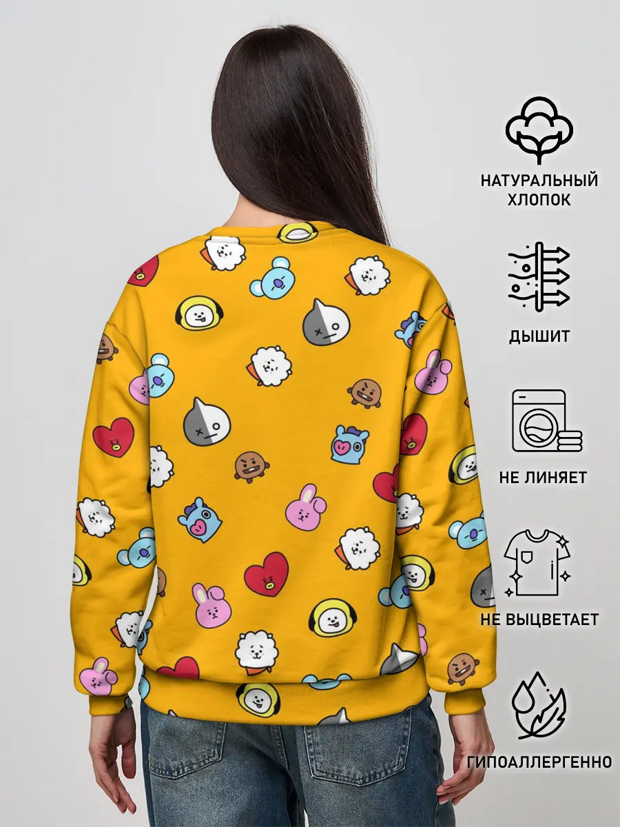 Женский свитшот / BT21