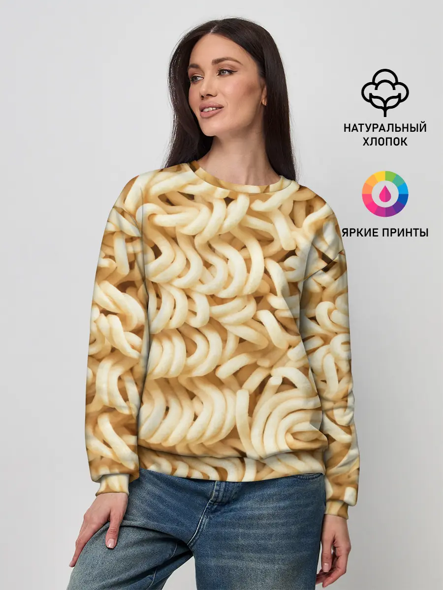 Женский свитшот / Лапша