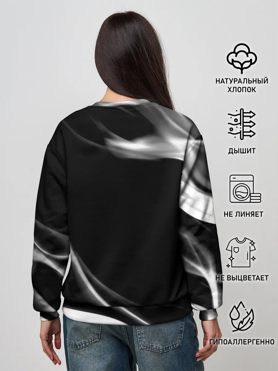 Женский свитшот / Острые козырьки