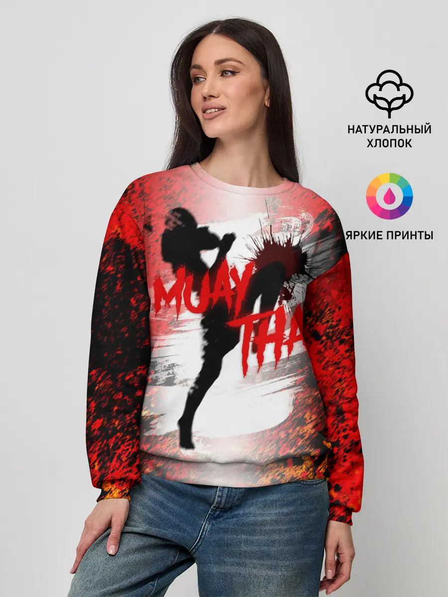Женский свитшот / Muay Thai