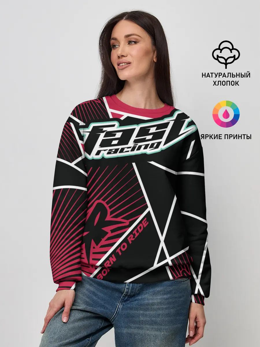 Женский свитшот / Форма для мотокросса FOX