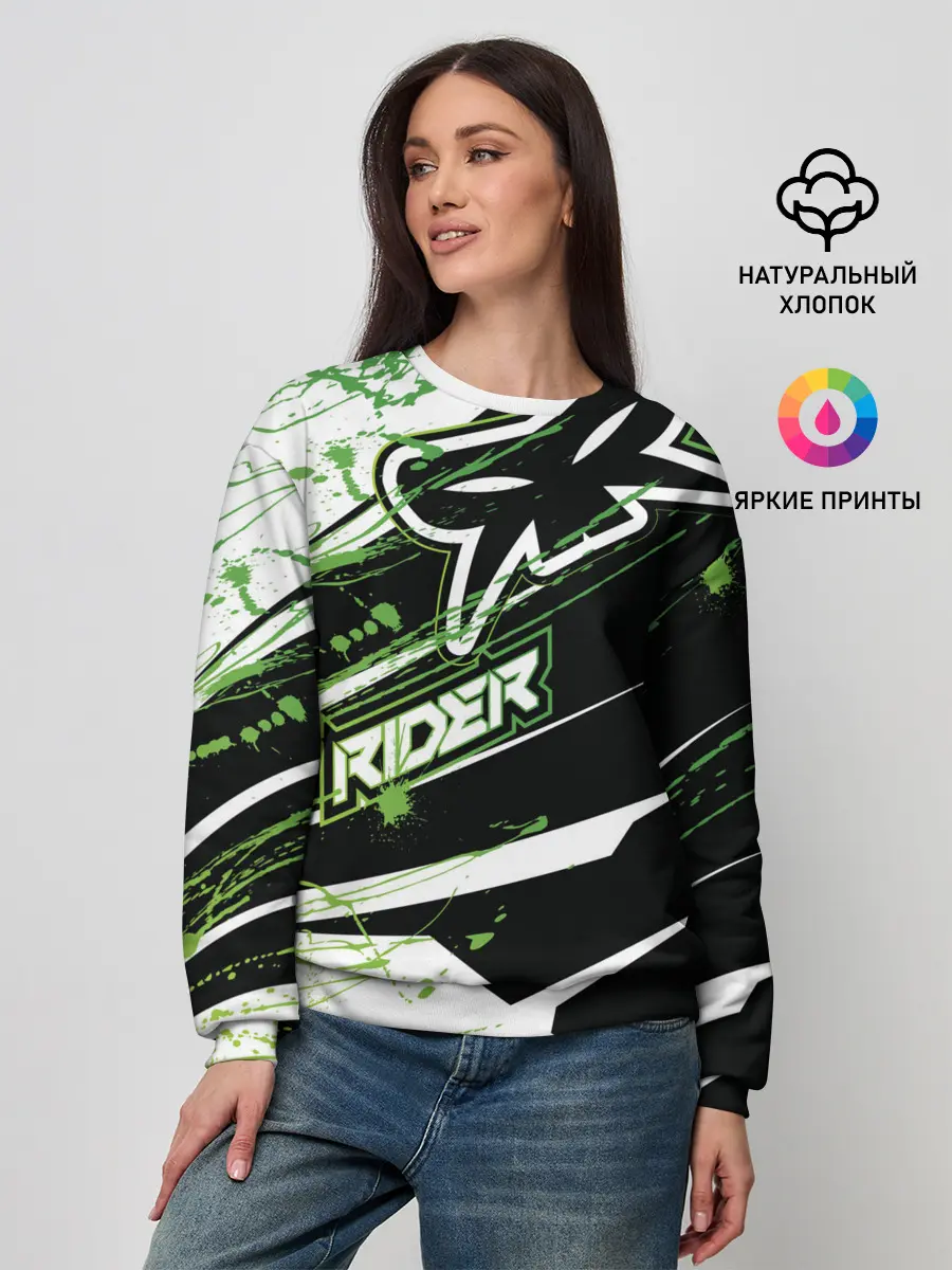 Женский свитшот / Форма для мотокросса FOX