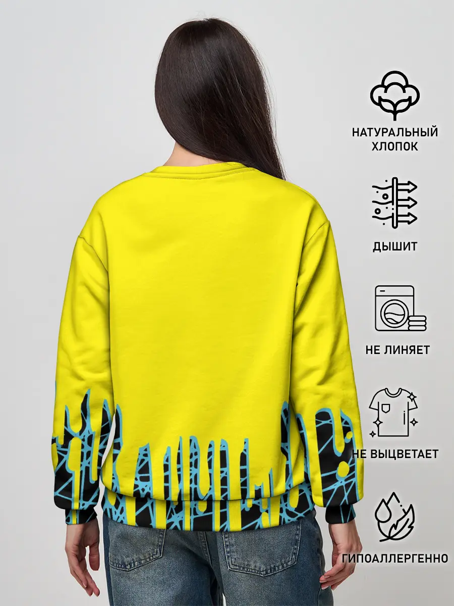 Женский свитшот / CYBERPUNK 2077