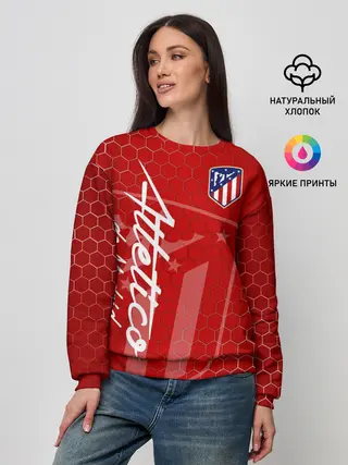 Женский свитшот / Атлетико Мадрид