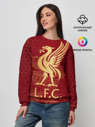 Женский свитшот / Ливерпуль
