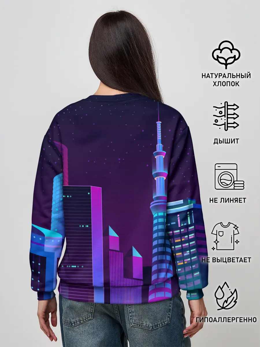 Женский свитшот / JoJo Bizarre Adventure