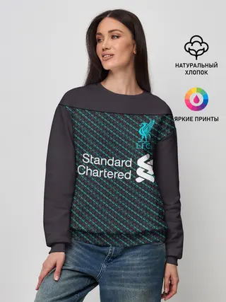 Женский свитшот / Liverpool 19-20 home - форма.