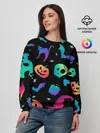 Женский свитшот / RAINBOW HALLOWEEN | ХЭЛЛУИН