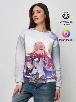 Женский свитшот / Ноль два арт