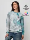Женский свитшот / бабочки