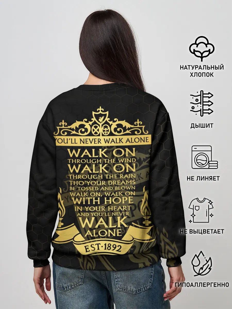 Женский свитшот / Ливерпуль