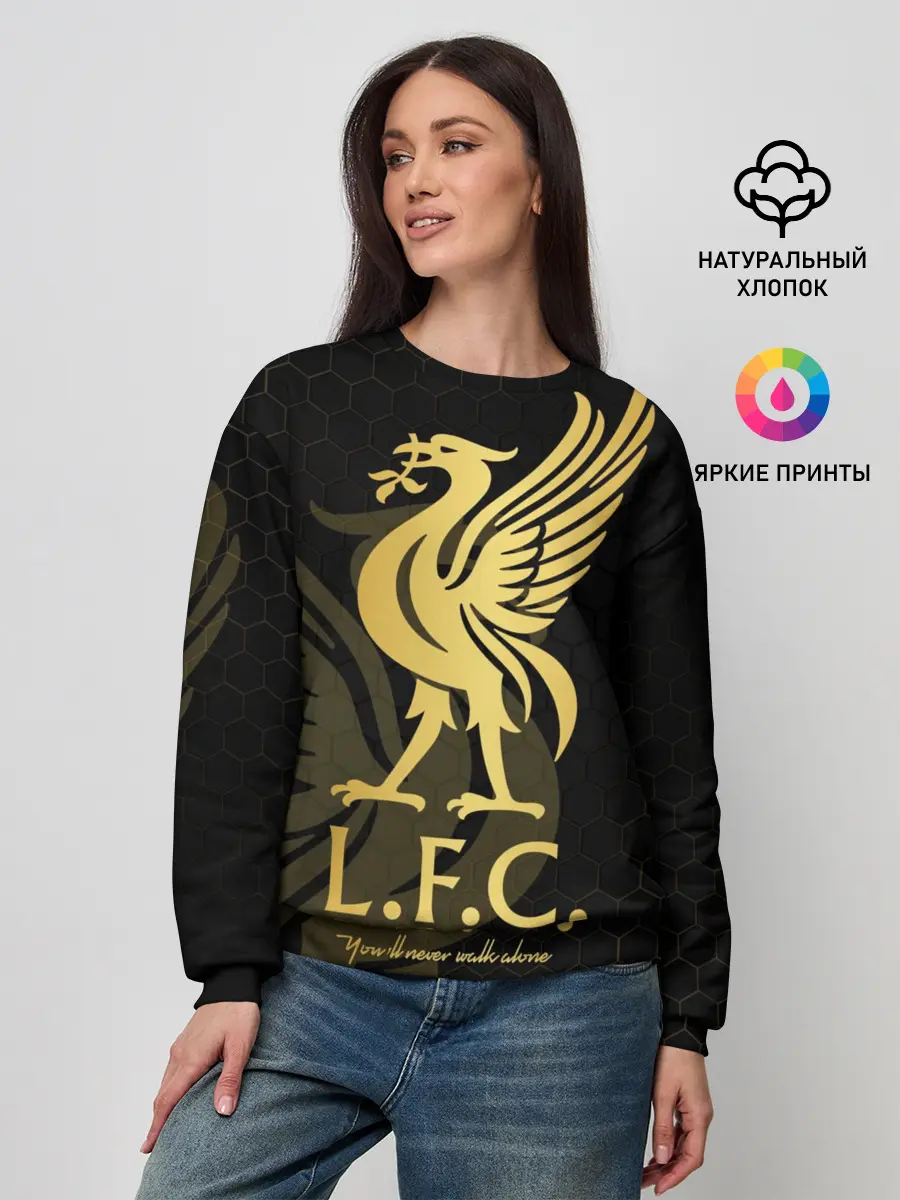 Женский свитшот / Ливерпуль
