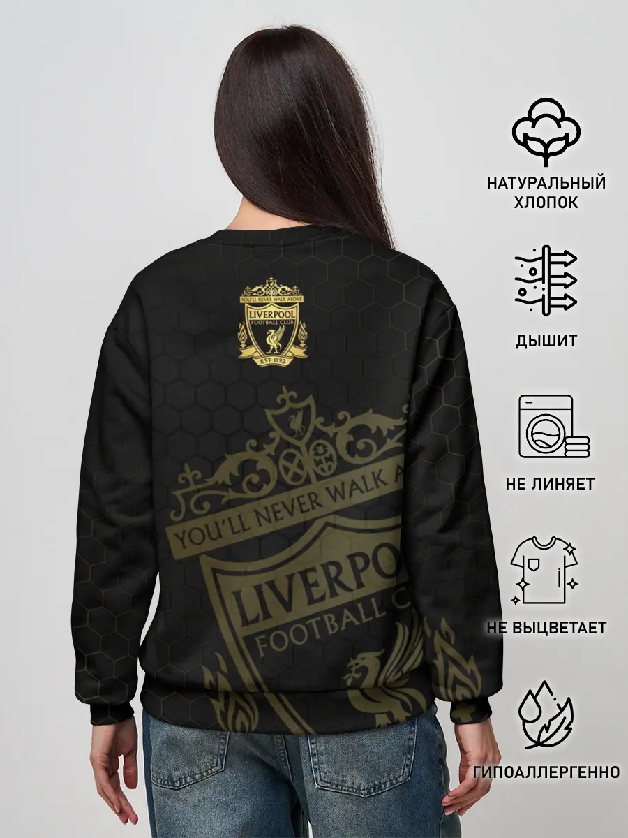 Женский свитшот / Ливерпуль