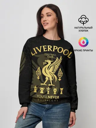 Женский свитшот / Ливерпуль
