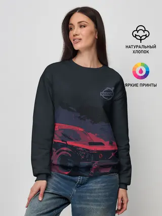 Женский свитшот / Bosozoku Volvo