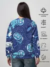 Женский свитшот / Кот Космонавт