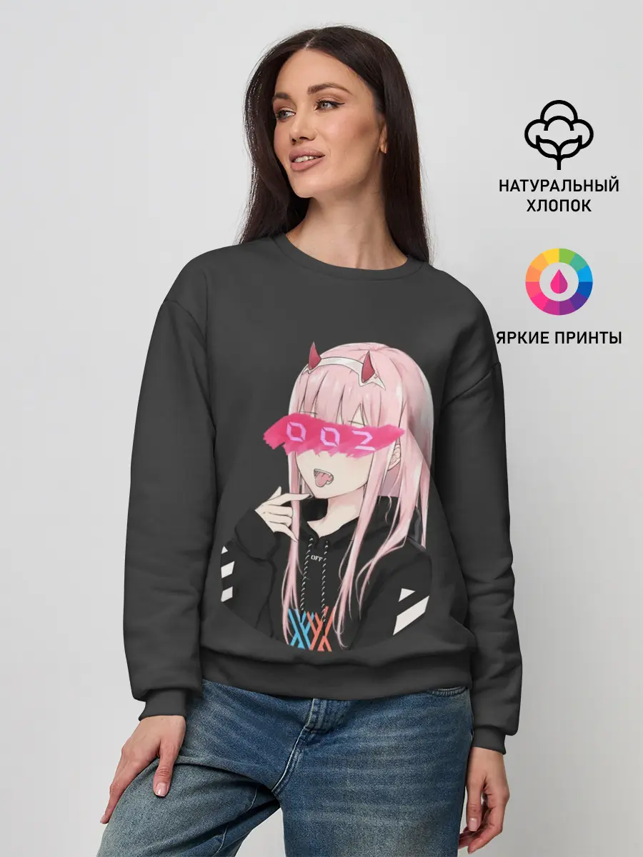 Женский свитшот / Zero Two