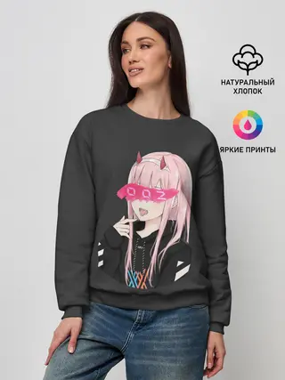 Женский свитшот / Zero Two