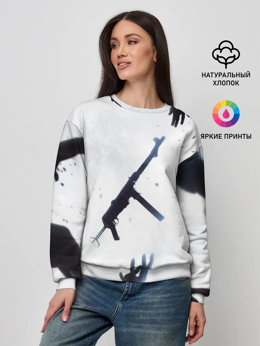 Женский свитшот / Бателфилд МП 40