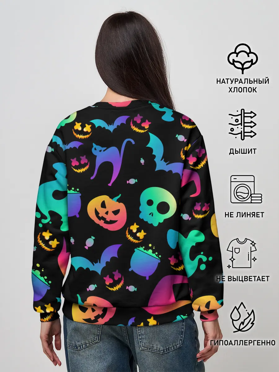 Женский свитшот / MARSHMELLO HALLOWEEN