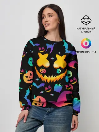 Женский свитшот / MARSHMELLO HALLOWEEN