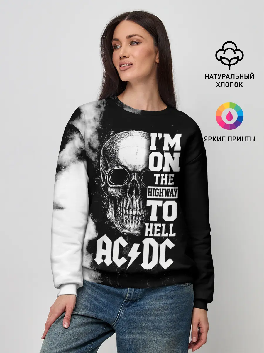 Женский свитшот / AC/DC