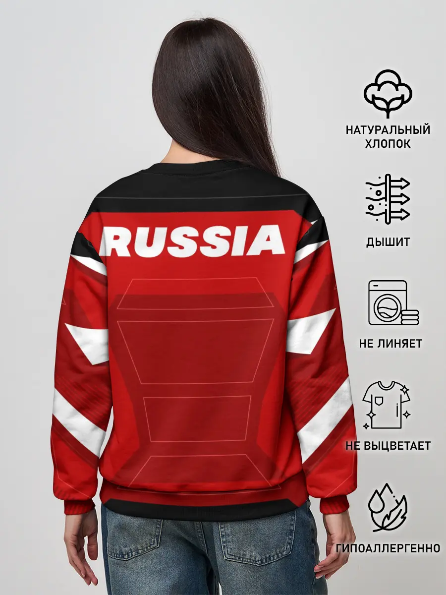 Женский свитшот / Red Machine