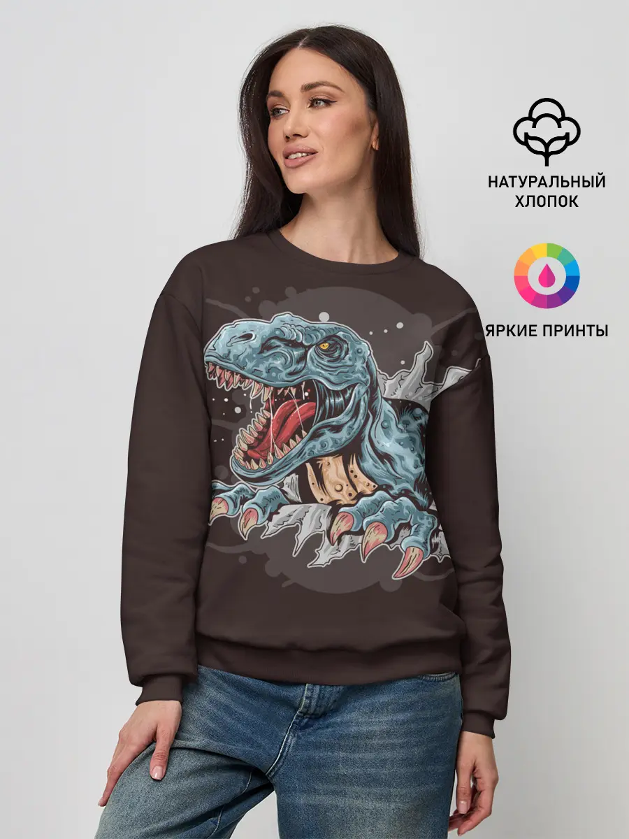 Женский свитшот / T-Rex