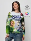 Женский свитшот / Plants vs Zombies.