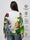 Женский свитшот / Plants vs Zombies.